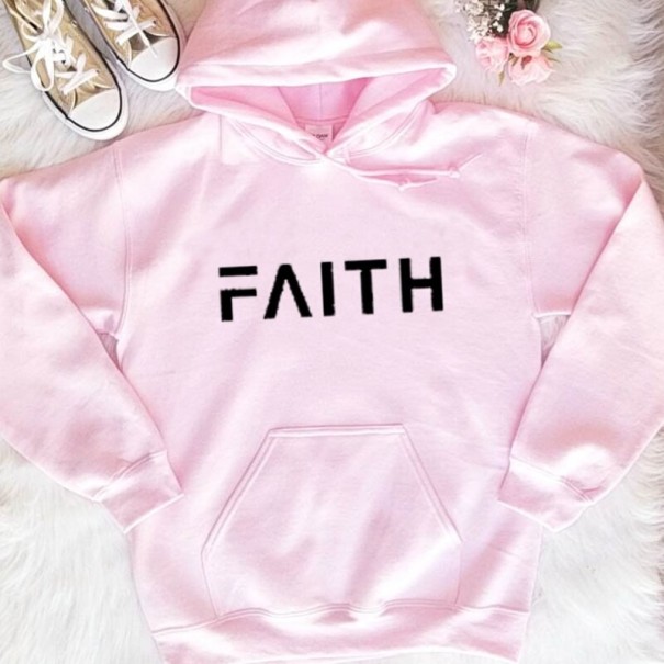 Damessweatshirt met B26-opschrift roze S