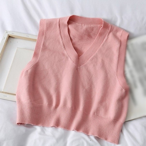 Damestrikvest A2356 rosa