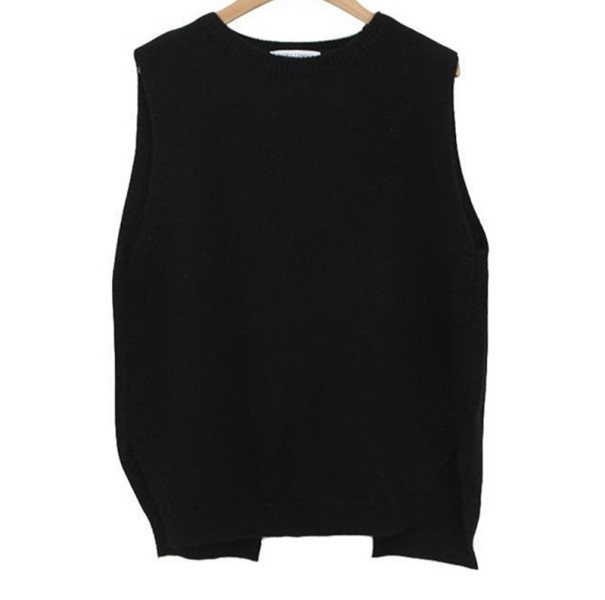 Damestrikvest P1777 sort