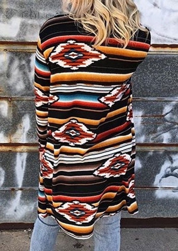 Damesvest met patroon