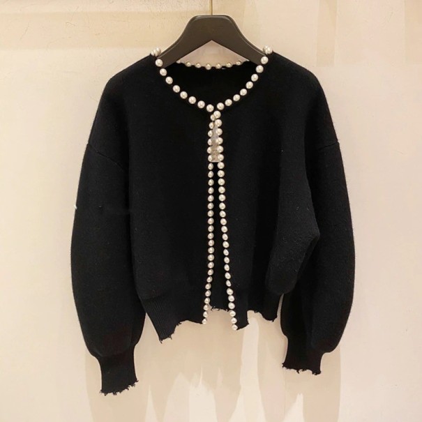 Damesvest P1453 zwart M