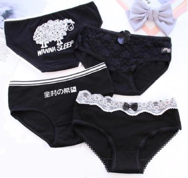 Dametrusser - 4 stk. M/L 5