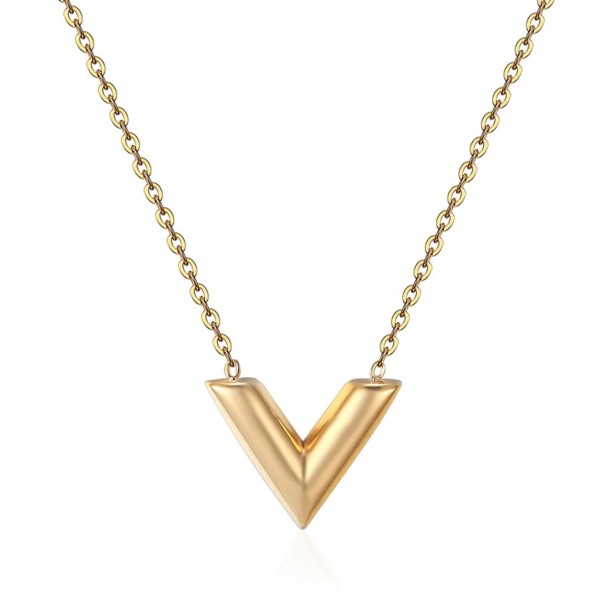 Damhalsband bokstaven V G830 gammelrosa