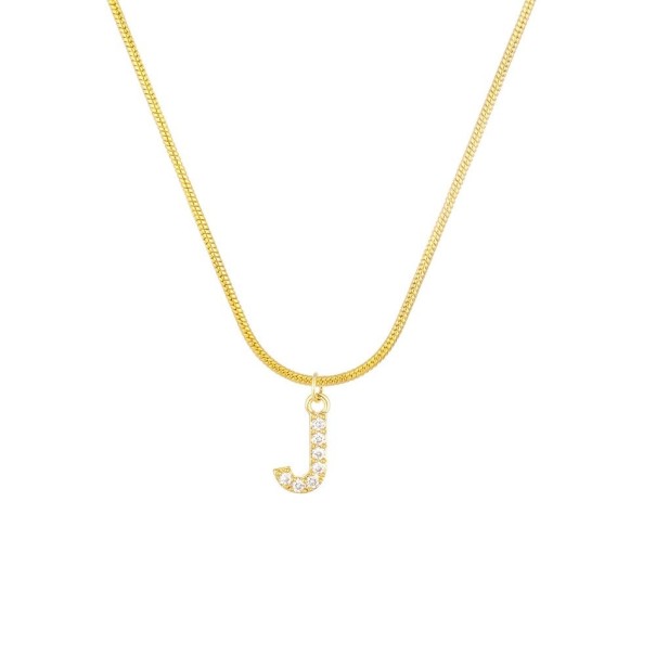Damhalsband med bokstaven D258 J