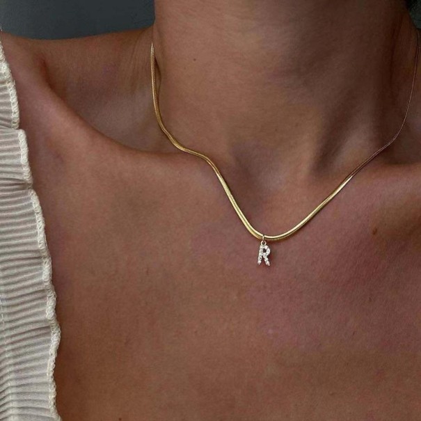 Damhalsband med bokstaven D258