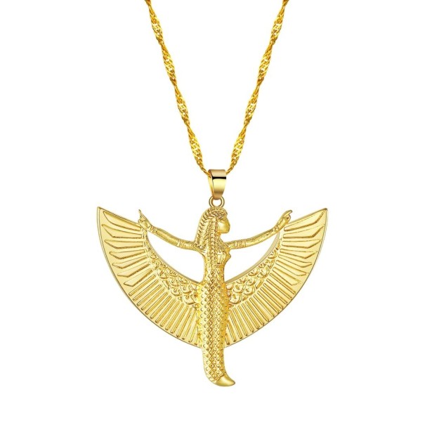 Damhalsband med egyptiskt hänge 1