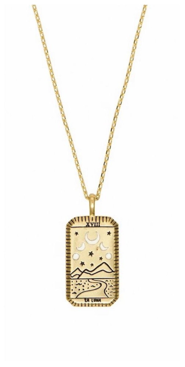 Damhalsband med hänge D105 2