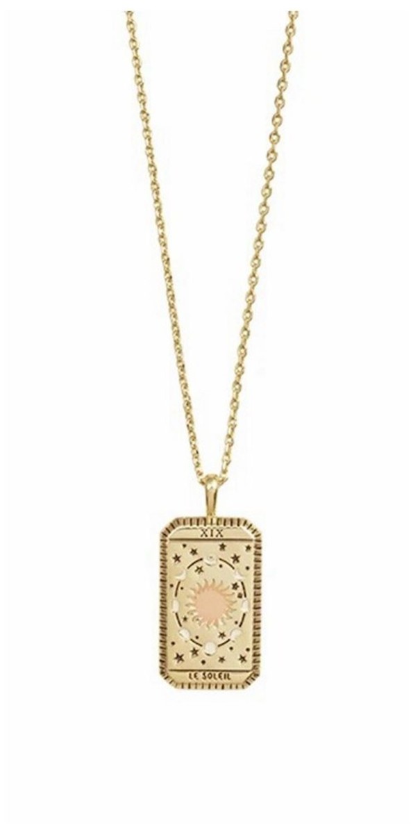 Damhalsband med hänge D105 6