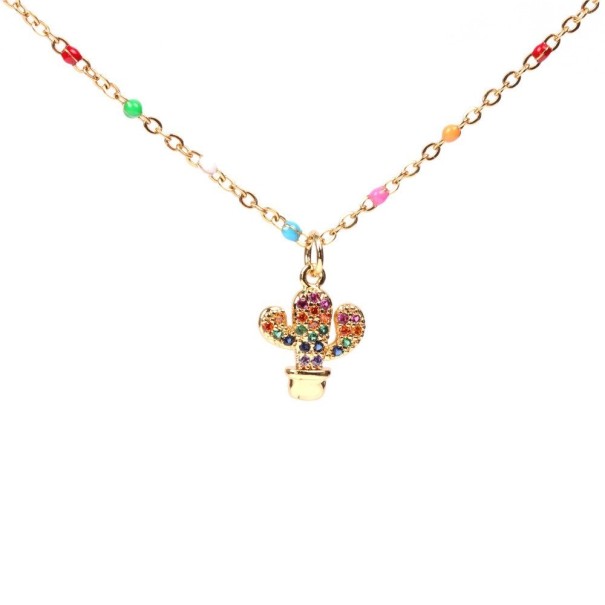 Damhalsband med hänge D292 1