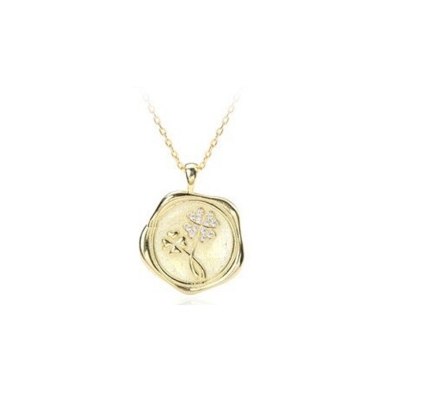 Damhalsband med hänge G490 15