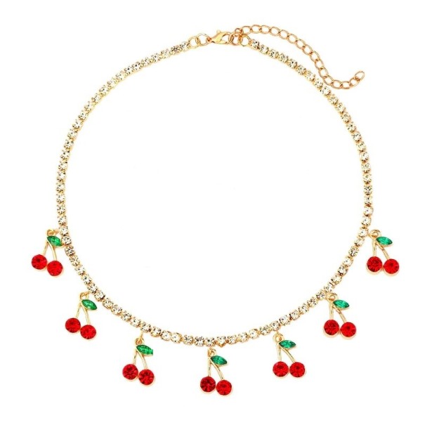 Damhalsband med hängen D129 1