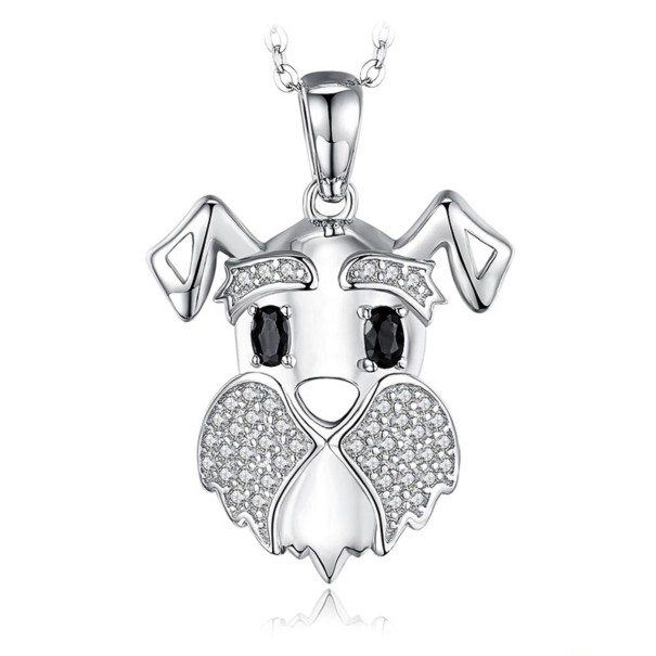 Damhalsband med hund G611 1