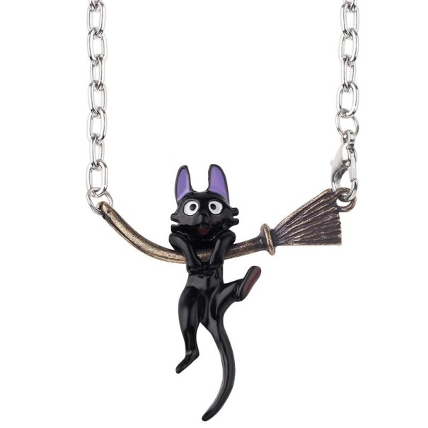 Damhalsband med katt D306 1
