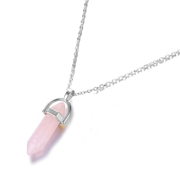 Damhalsband med kristall J92 10