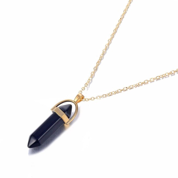 Damhalsband med kristall J92 5