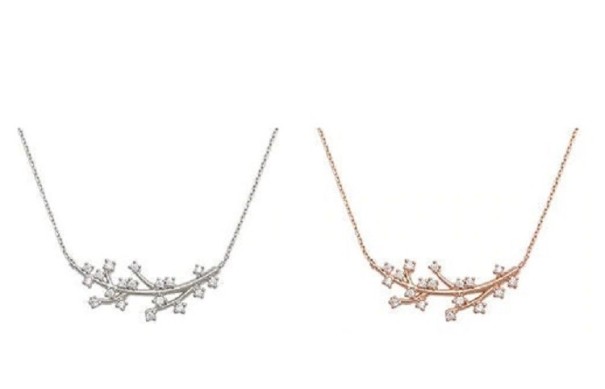 Damhalsband med kvist