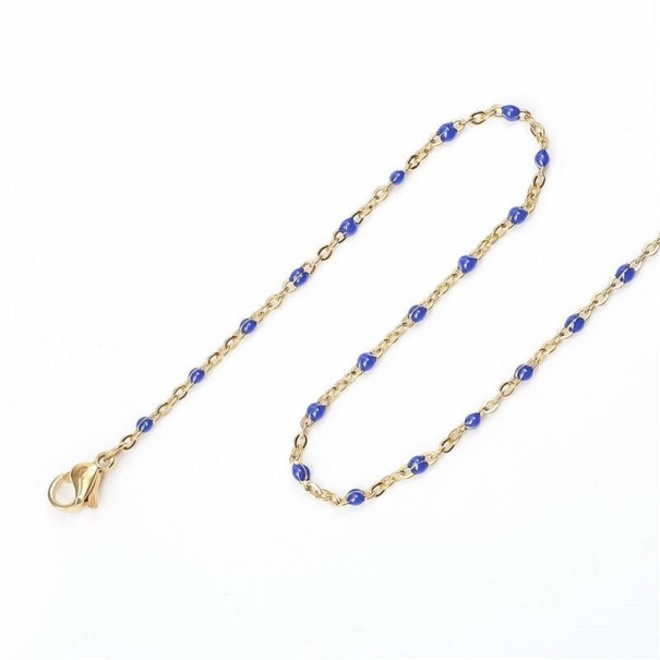 Damhalsband med pärlor 60 cm 7