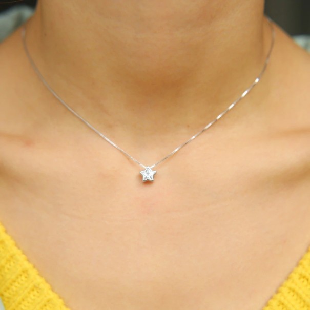 Damhalsband med stjärna