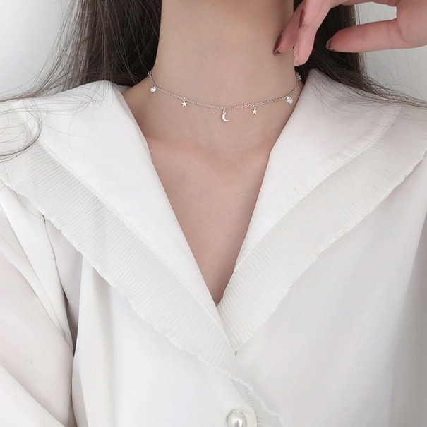 Damhalsband med stjärnor D527