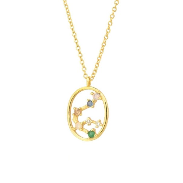 Damhalsband med stjärntecken D391 12