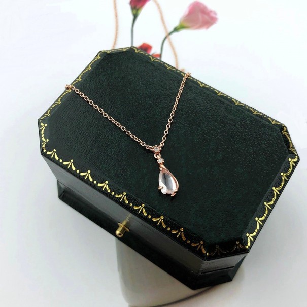 Damhalsband med strass 2