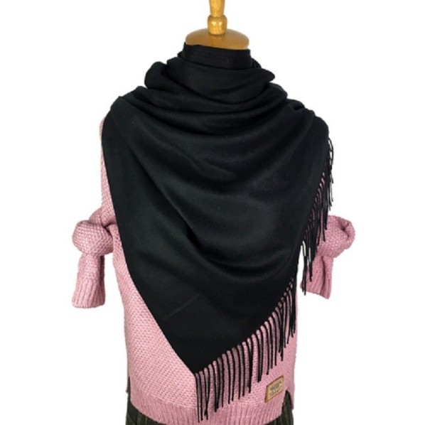 Dammode Cashmere Scarf J3253 svart