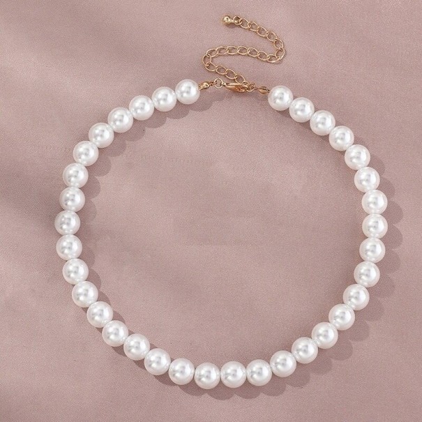 Dampärlhalsband D394 10 mm