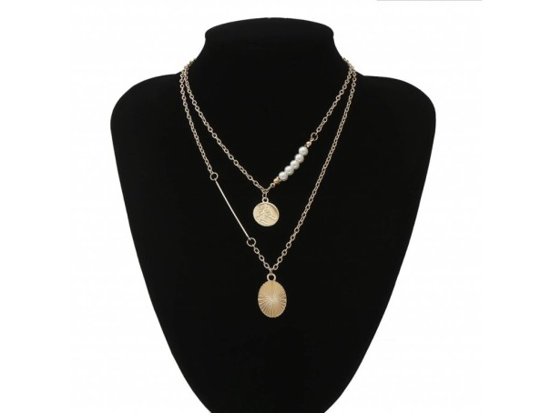 Dampärlhalsband G808 9