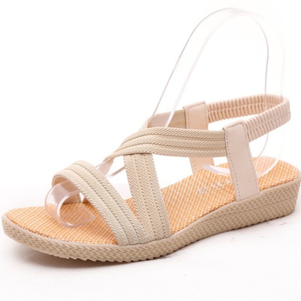 Damsandaler Anette beige 35