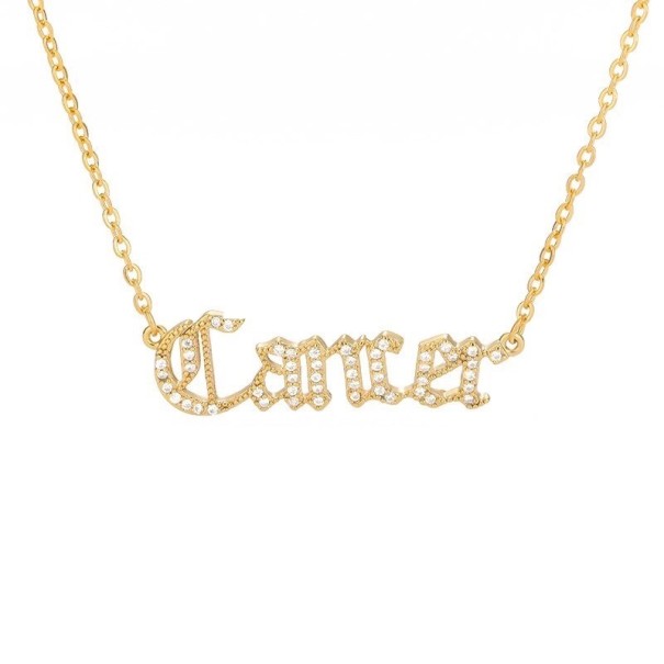 Damsk halsband stjärntecken D841 silver 6