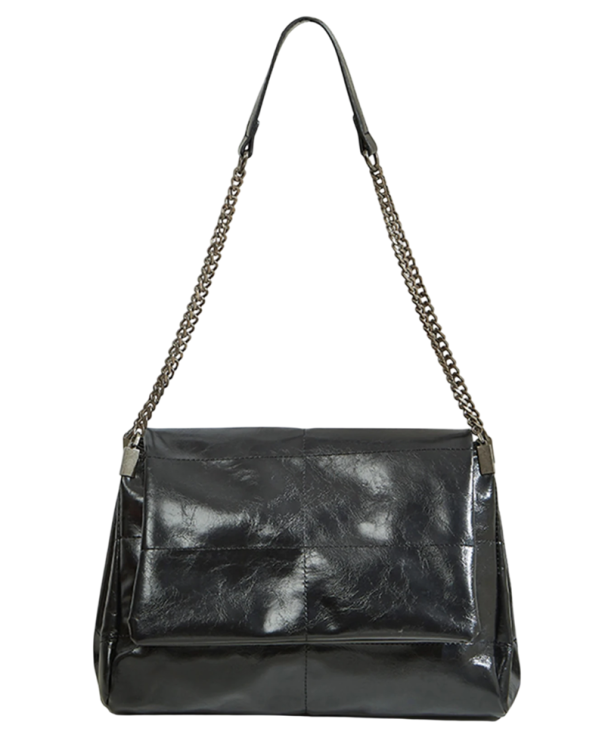 Damsk stor väska 32 x 12 x 23 cm Konstläder och polyester Metallrem Elegantisk rymlig väska för varje dag 1