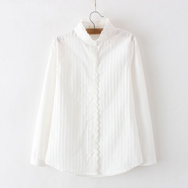 Dámska biela košeľa XL 1