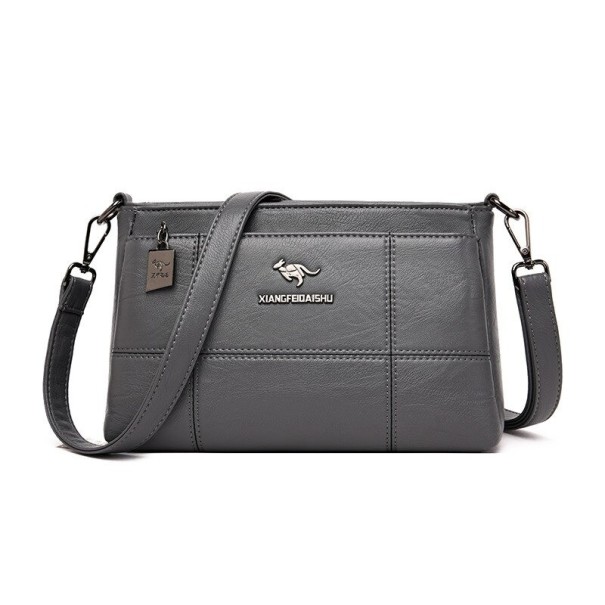 Dámska crossbody kabelka M1007 tmavo sivá