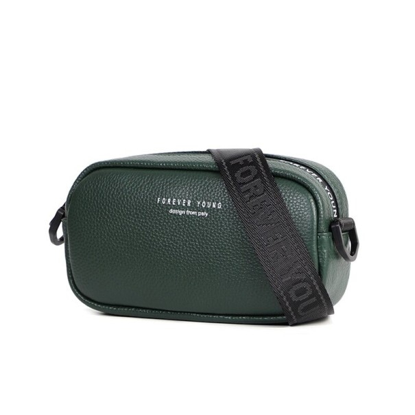 Dámska crossbody kabelka M1015 tmavo zelená