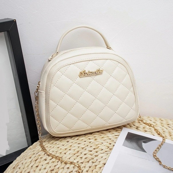 Dámska crossbody kabelka M1043 krémová