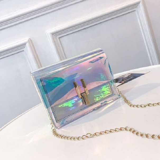 Dámská crossbody kabelka M1159 stříbrná