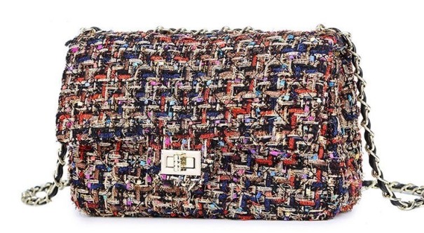 Dámská crossbody kabelka M1252 duhová L