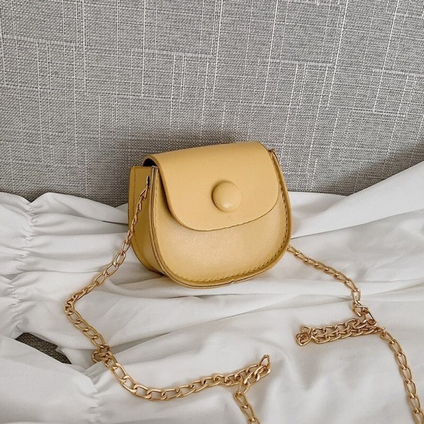 Dámská crossbody kabelka M1299 tmavě žlutá