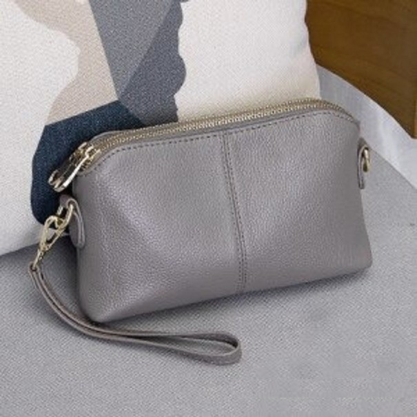 Dámská crossbody kabelka M1393 šedá S