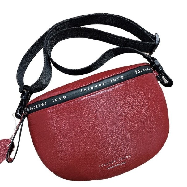 Dámská crossbody kabelka M1403 vínová