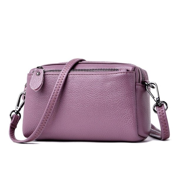 Dámská crossbody kabelka M1404 světle fialová