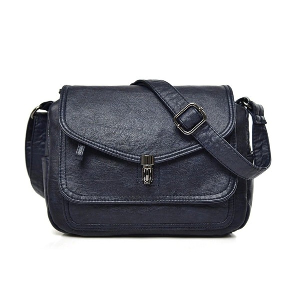 Dámska crossbody kabelka M1423 tmavo modrá