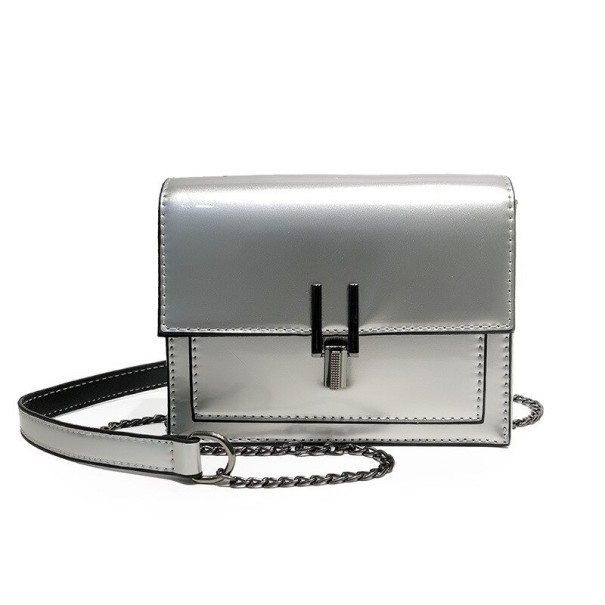 Dámská crossbody kabelka M1464 stříbrná