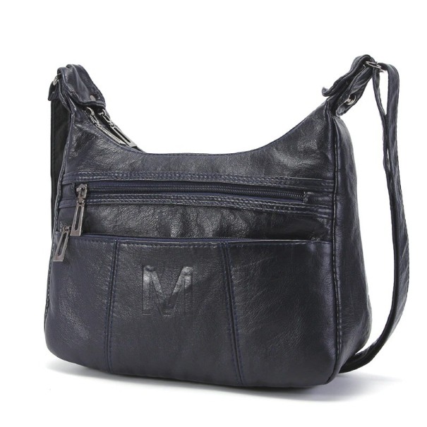 Dámska crossbody kabelka M1468 tmavo modrá