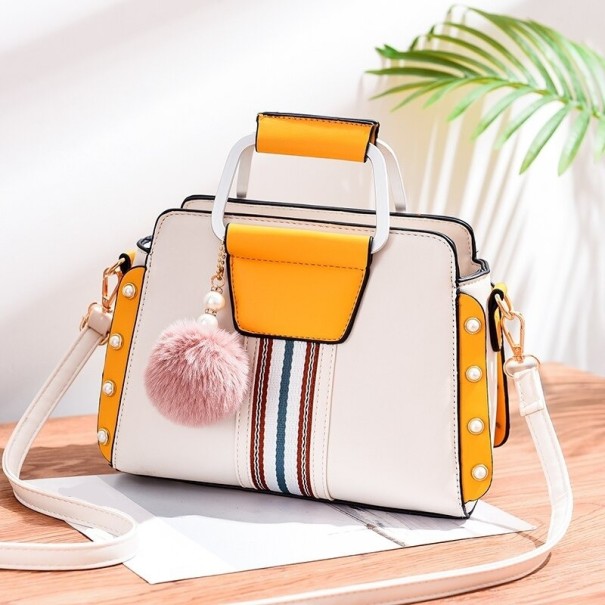 Dámska crossbody kabelka M1513 krémová