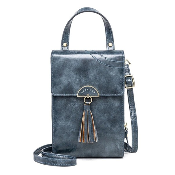 Dámska crossbody kabelka M1525 tmavo modrá