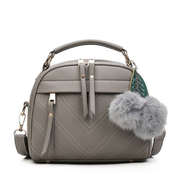 Dámská crossbody kabelka M1587 šedá