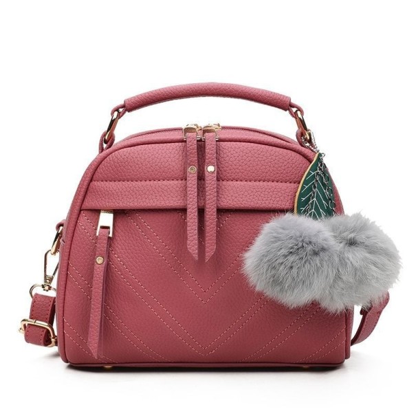 Dámska crossbody kabelka M1587 staroružová