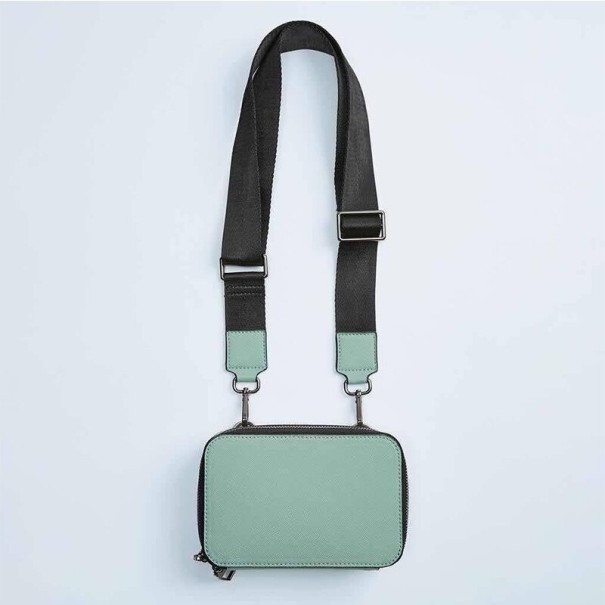 Dámská crossbody kabelka M1606 světle zelená