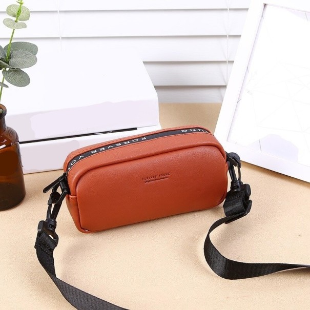Dámská crossbody kabelka M1778 cihlová